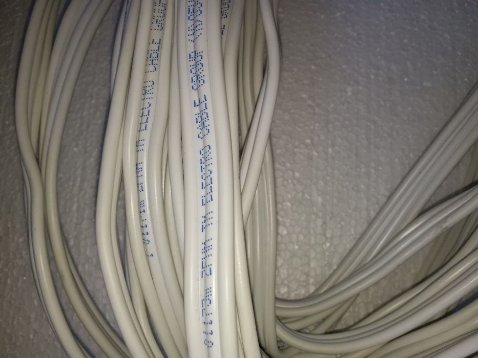 19 Metri cablu electric plat din cupru 3x2,5mm