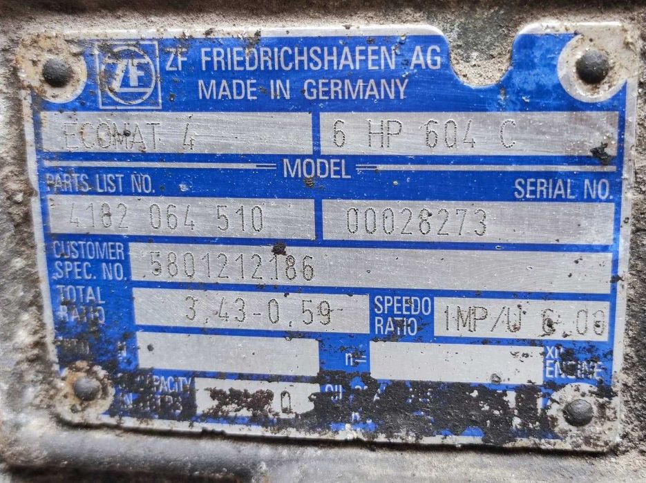 Motor complet cu cutie IVECO cursor 8 F2BE3682 -6 HP 604 C