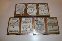 7 buc hard disk laptop sata ata 40gb 640gb 320gb 750gb