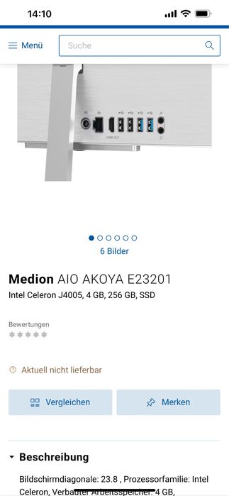 Monitor+calculator Medion