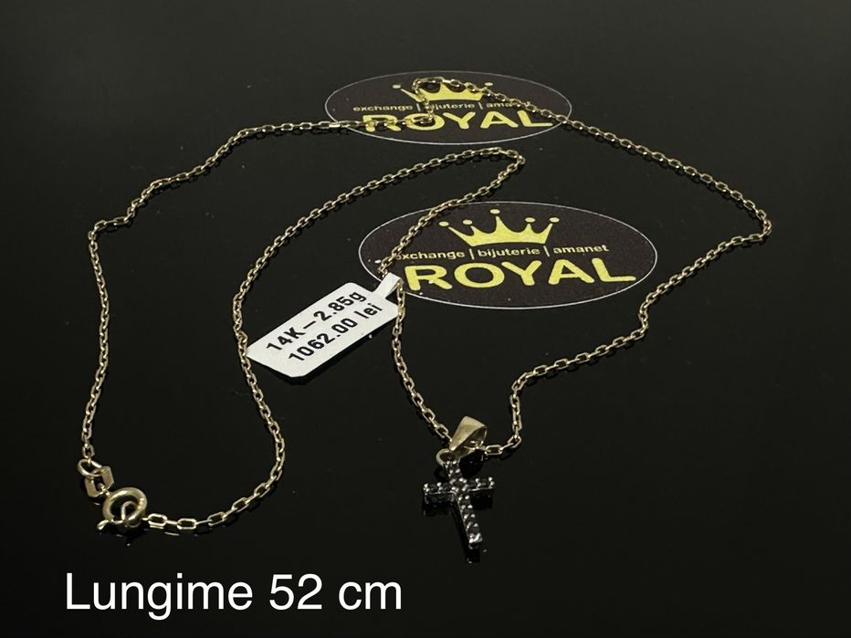 Bijuteria Royal: Lant aur 14k/2.85 gr