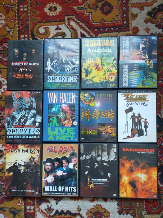 Продаются DVD диски(музыкальное видео)