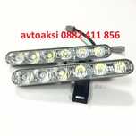 Led-DRL светлини с Лупи 6000к с 6 мощни диода модел P1636