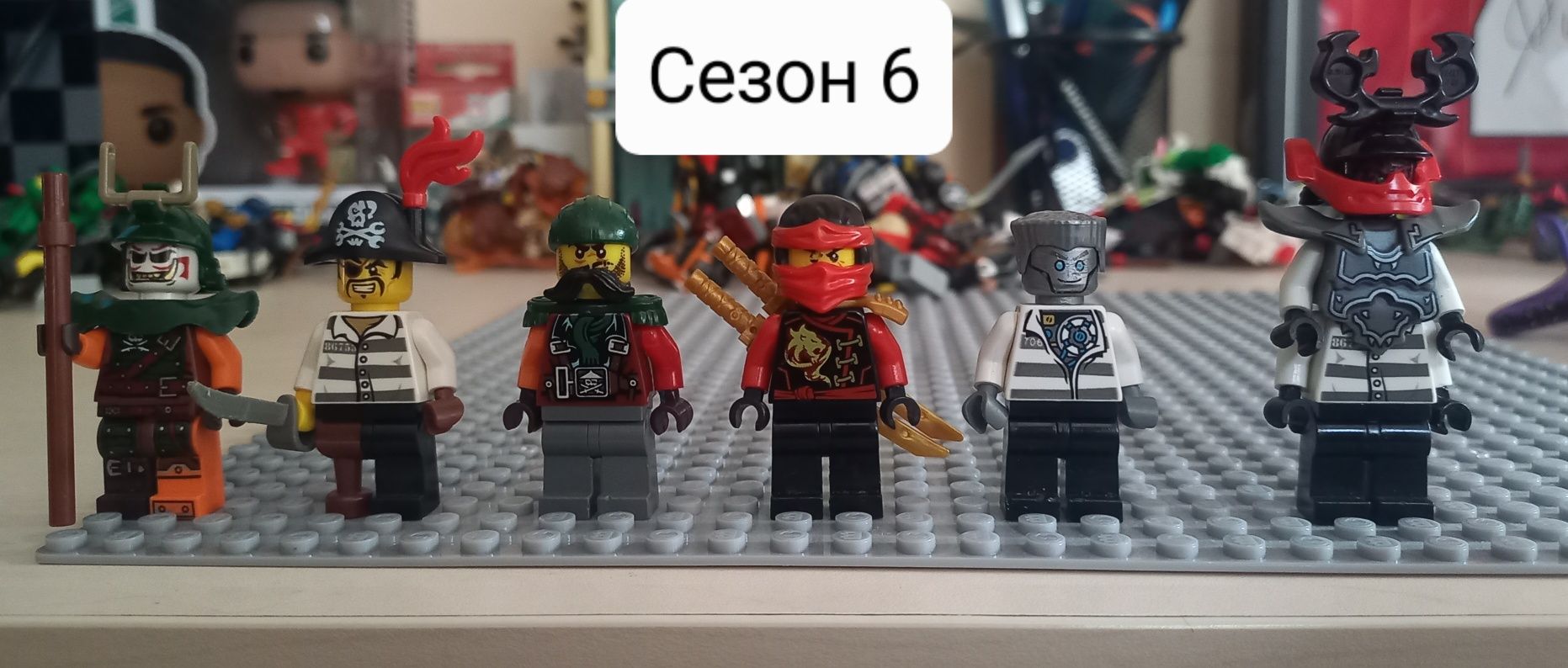 Лего Нинджаго фигурки / lego Ninjago minifigs