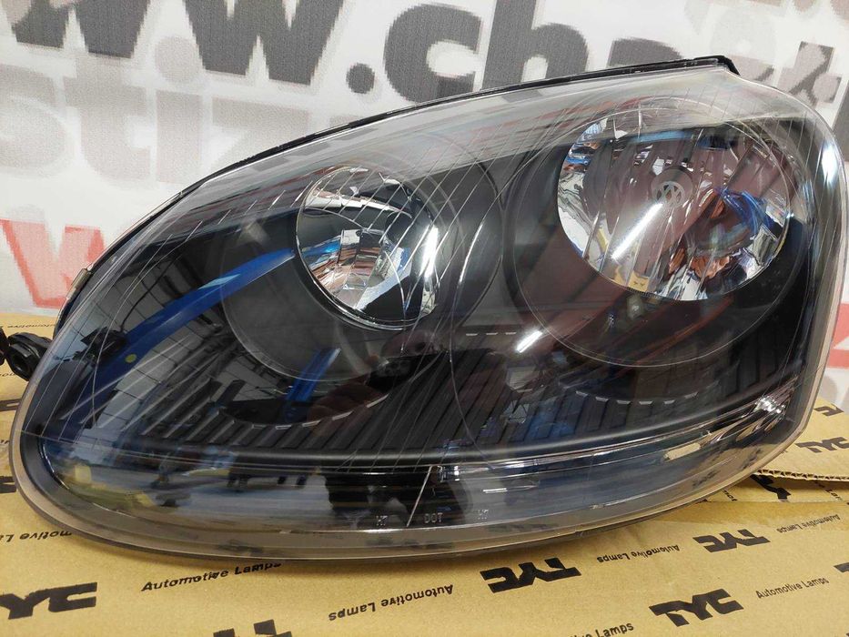 Фарове за VW GOLF 5 - ЧЕРНИ (BLACK)