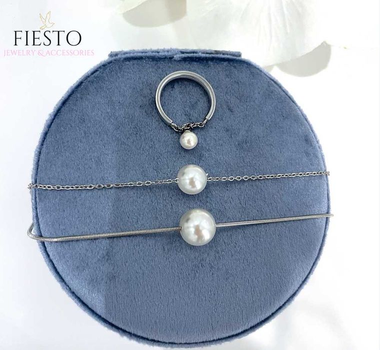 Swarovski Комплект с перли