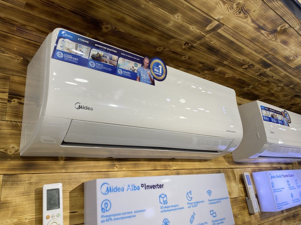 БЕСПЛАТНАЯ Установка/ Кондиционер MIDEA ALBA 7000BTU