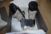 Rick Owens Geobasket и Ramones пълен комплект