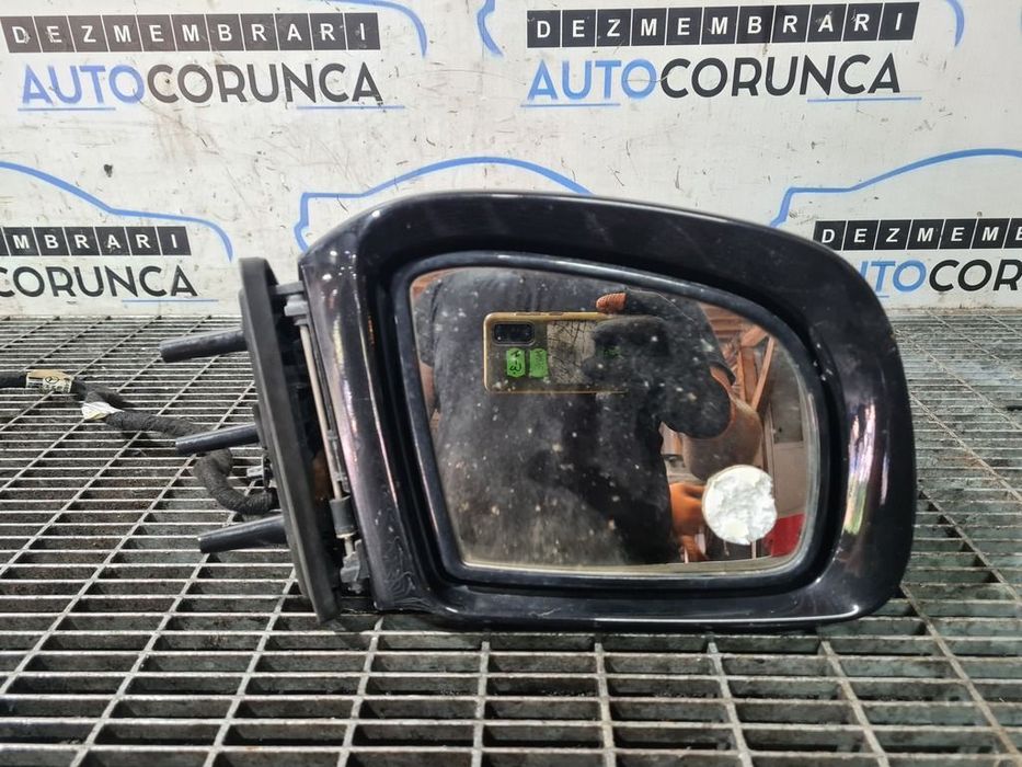 Oglinda dreapta Mercedes GL X164 2006 - 2008 4 Usi Obsidian Black Metallic C197 (1266) ...