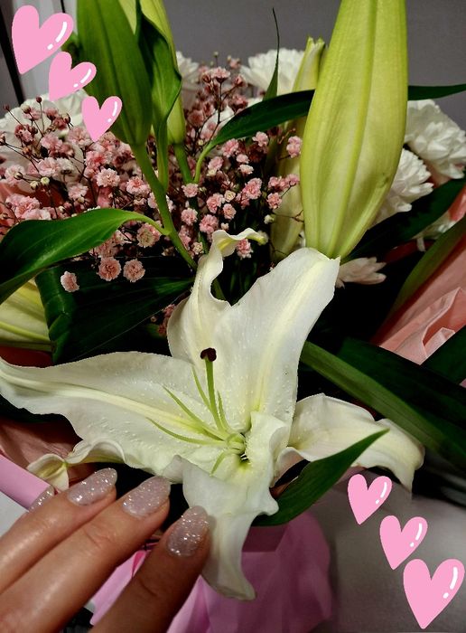 Большой букет цветов