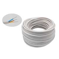 Cablu electric solid MYYM, 3x1.5 mmp, alb, antifoc, FACTURĂ+GARANŢIE