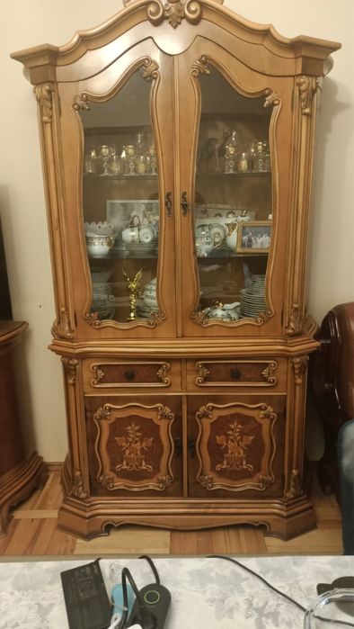 Шкаф горка с комодом