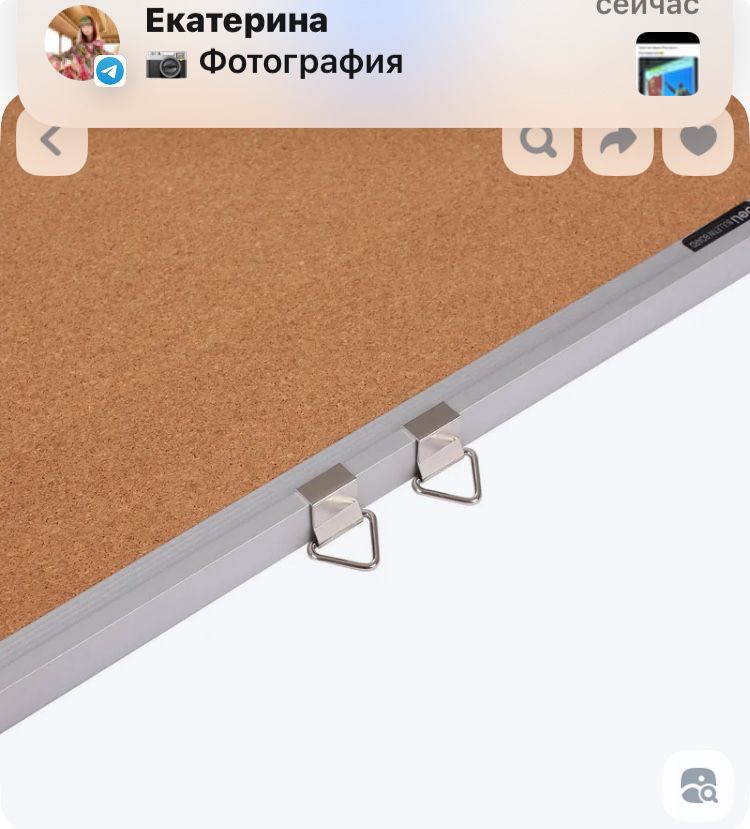 Пробковая доска для заметок