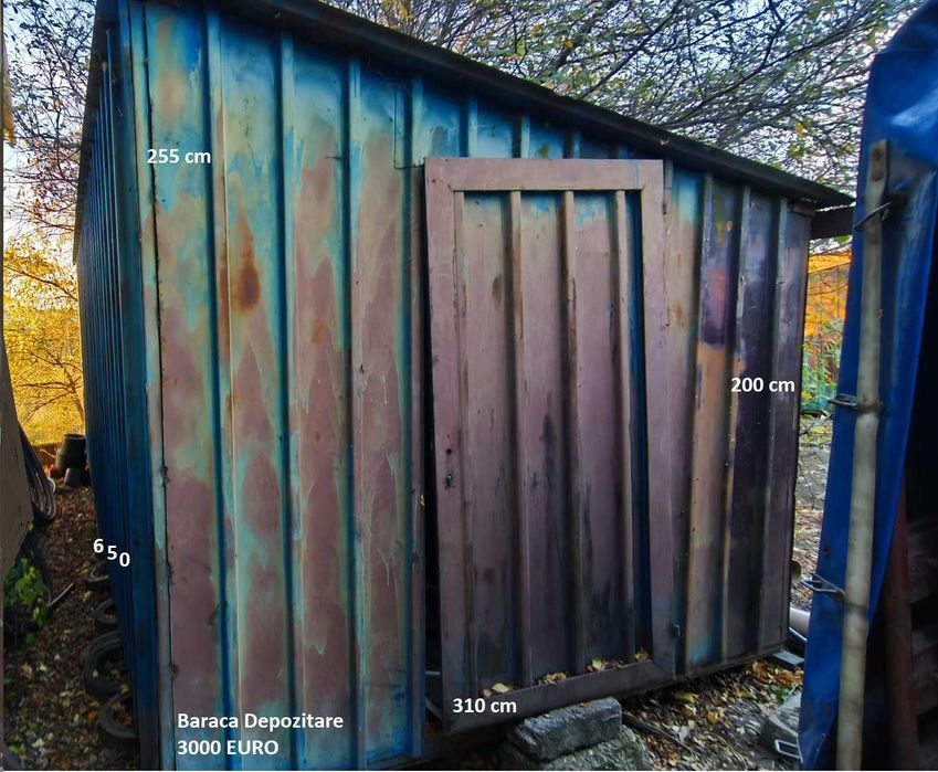 Baraca Meatalica compartimentata