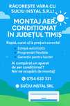Oferim servicii de montare aer condiționat și mentenanță
