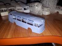 Machete Autobuze TV20 U+R și TV2 U+R printate 3d în rășină scara 1/72