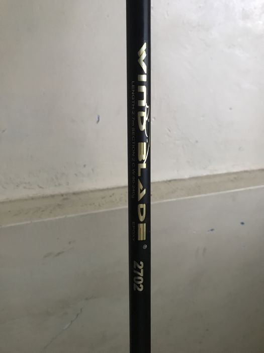 Vând lansetă crap wind blade 2.70m 80-240g folosită o partidă