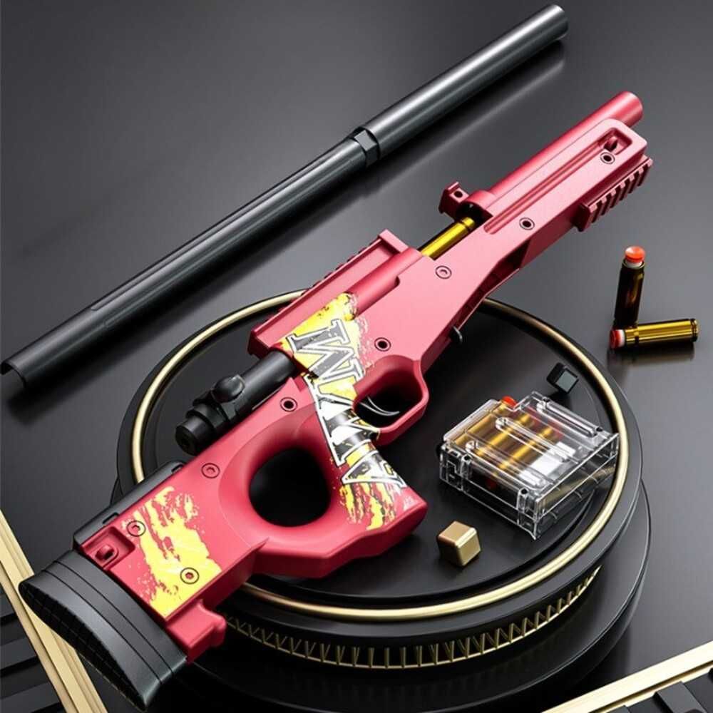 Sniper de Jucarie AWM Gloante Moi 5 Cartuse Ejectarea Carcasei 106 CM