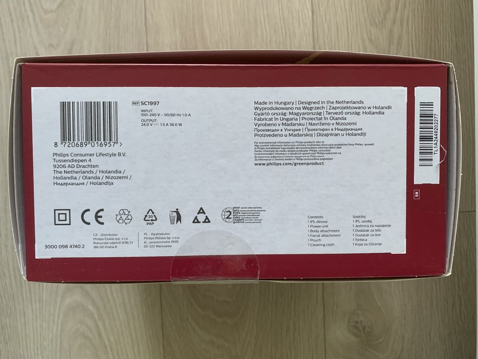 Фотоепилатор Philips SC1997/00