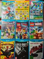 Nintendo wiiU, Mario, lego, Marvel.