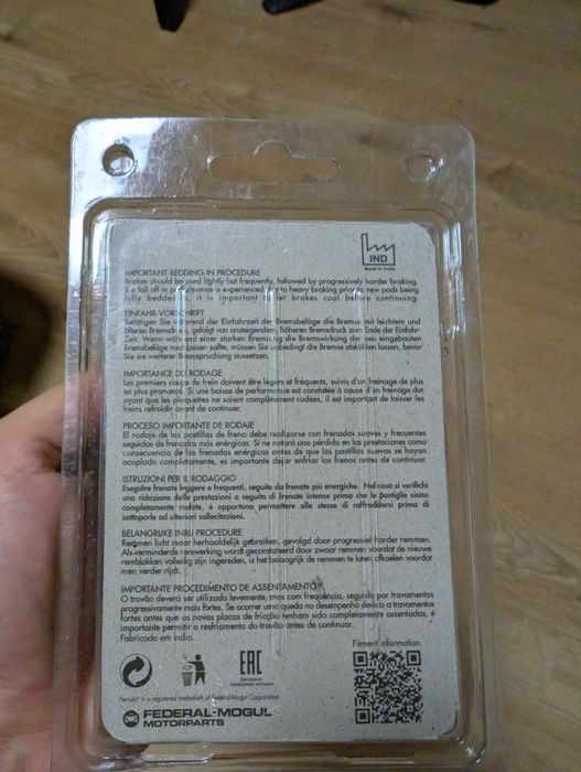 Накладки Ferodo ECO Friction