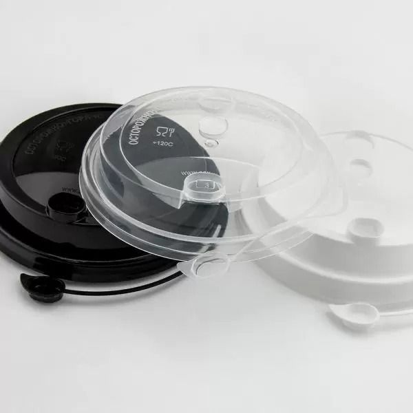 Крышка к стаканам  кофе d9,0см с питейником