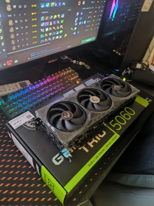 MSI Nvidia RTX 5060 Gaming TRIO 8Gb
