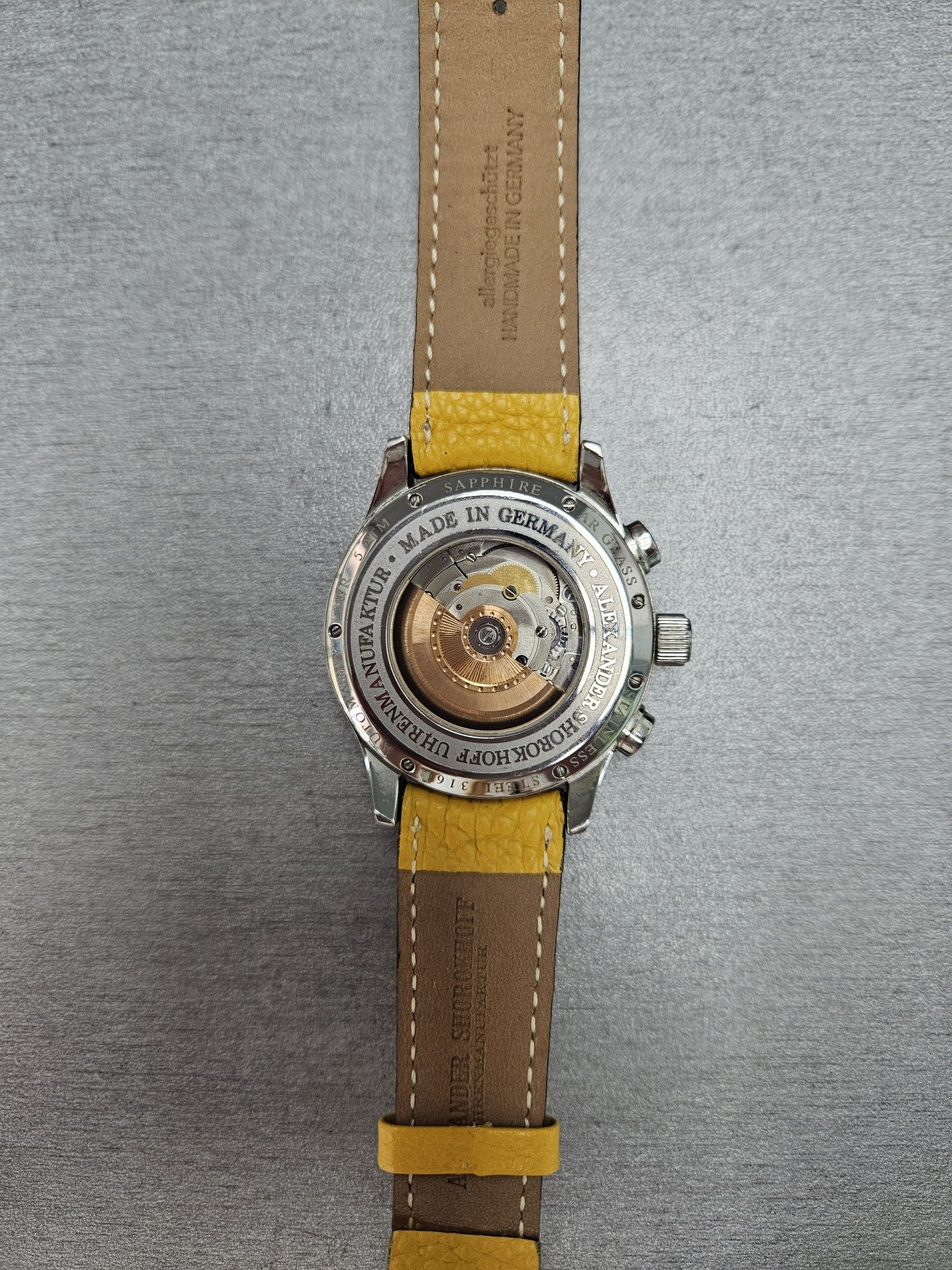 Alexander Shorokhoff нов, оригинален AVANGARDE YELLOWMATIC AUTOMATIC