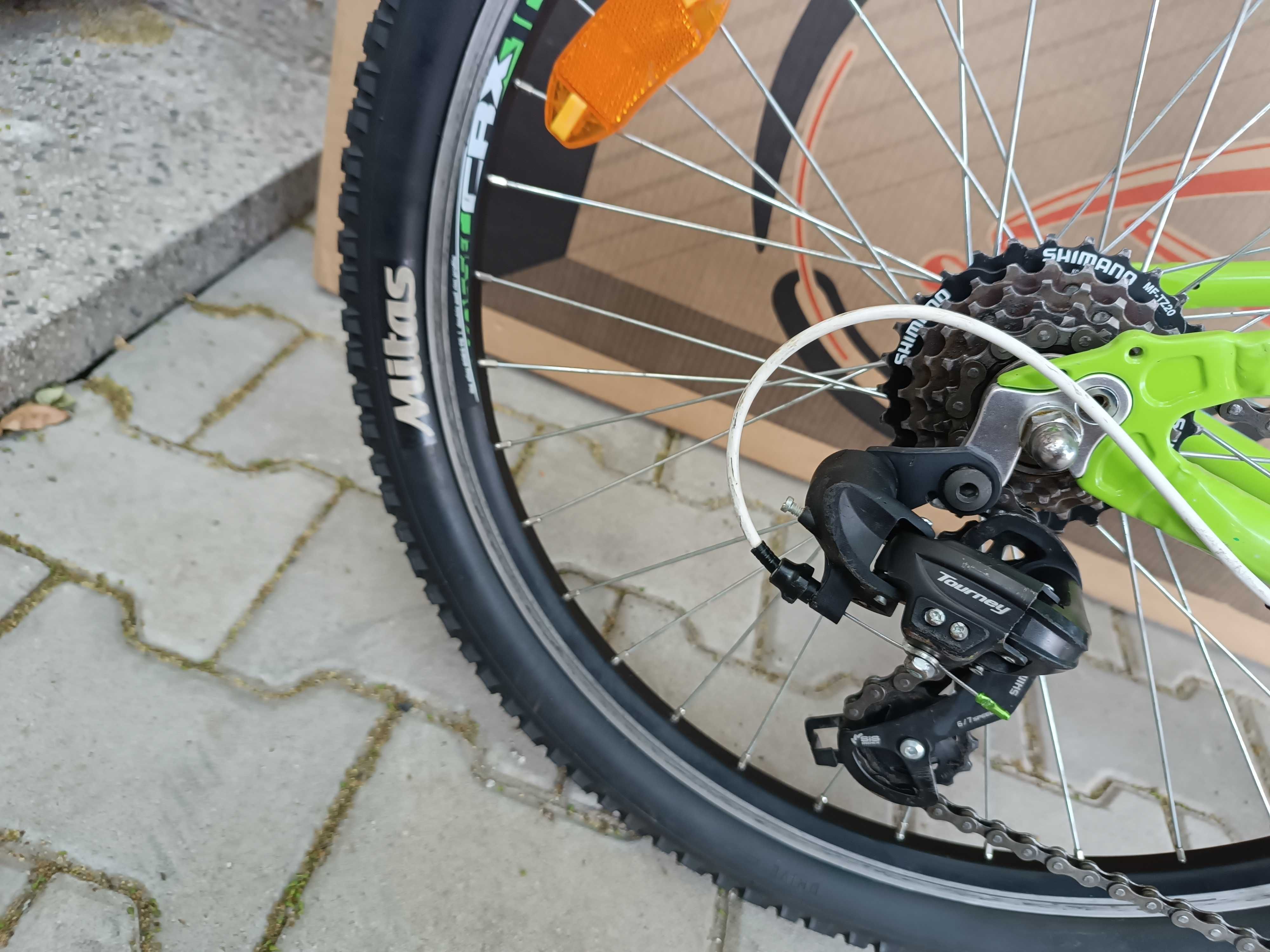 Детски алуминиев велосипед 24" Cross Speedster УПОТРЕБЯВАН