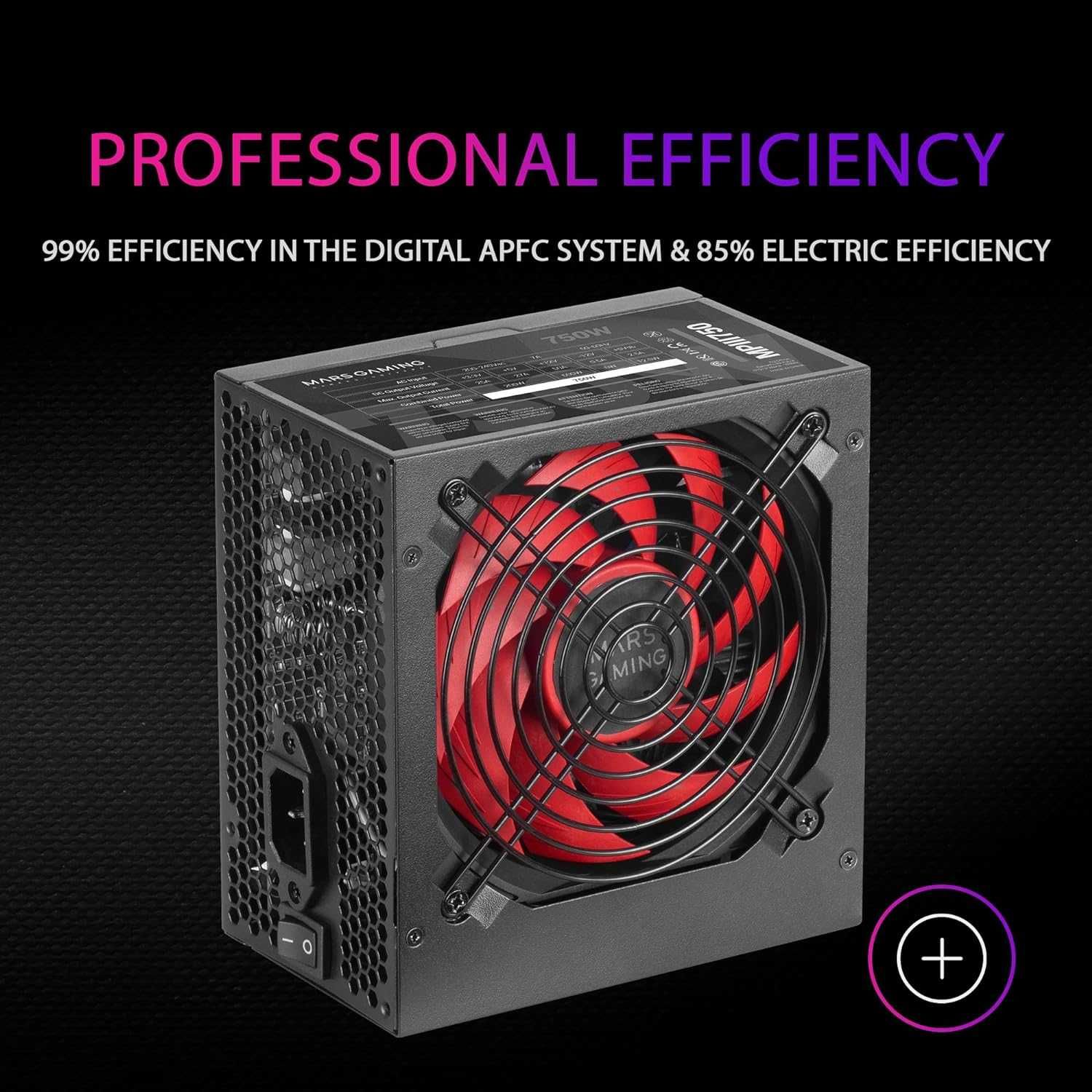 Mars Gaming MPIII750, PC ATX 750W захранване