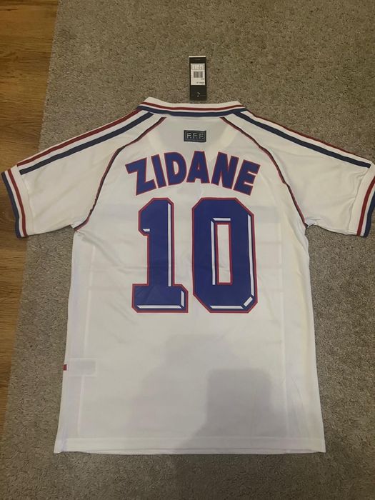tricou Zidane Retro Worldcup