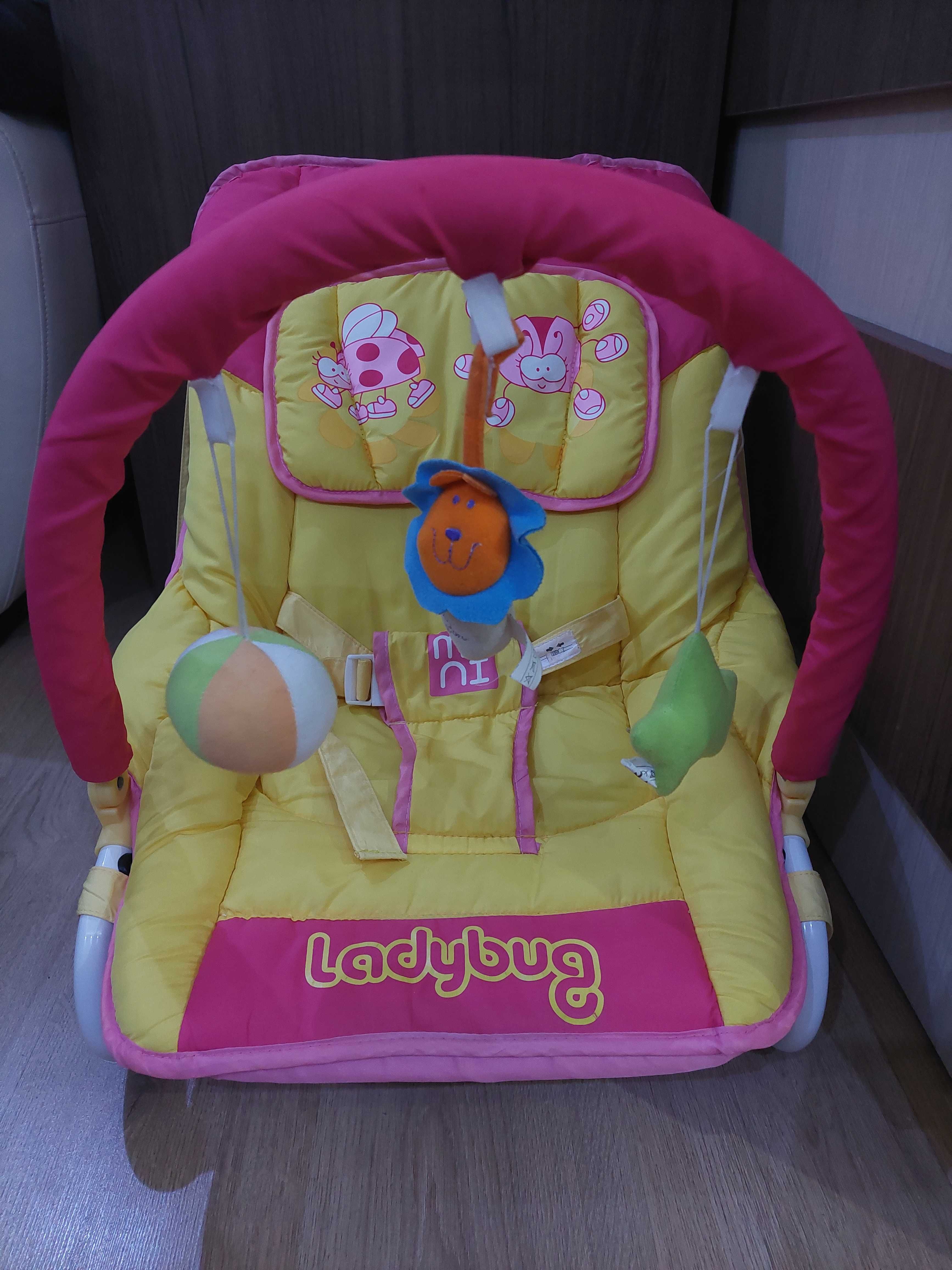 Шезлонг MONI Ladybug