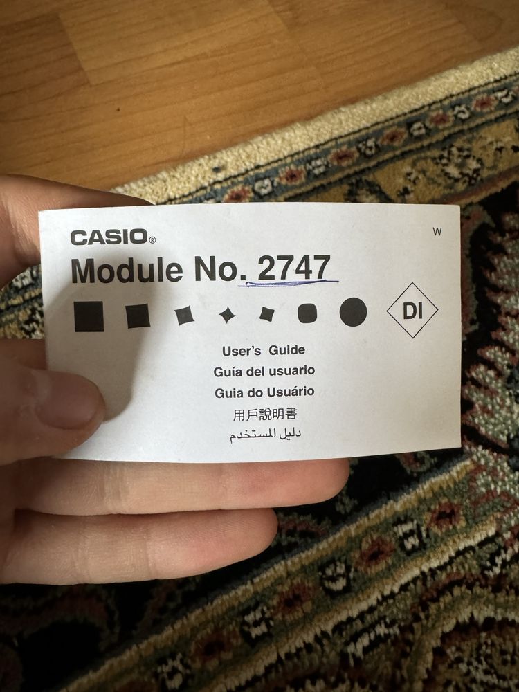Часы Casio 2747
