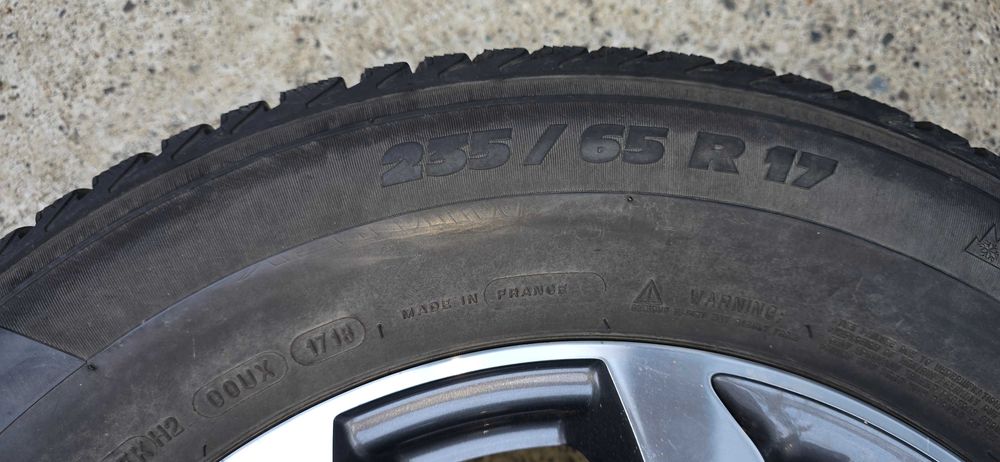 Jante Aliaj Mercedes GLC 235x65x17+Cauciucuri iarna Michelin Latitude