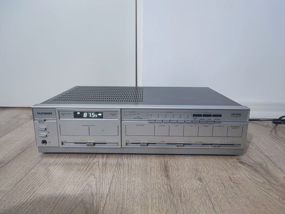Amplituner Telefunken HR 800 amplificator statie tuner radio