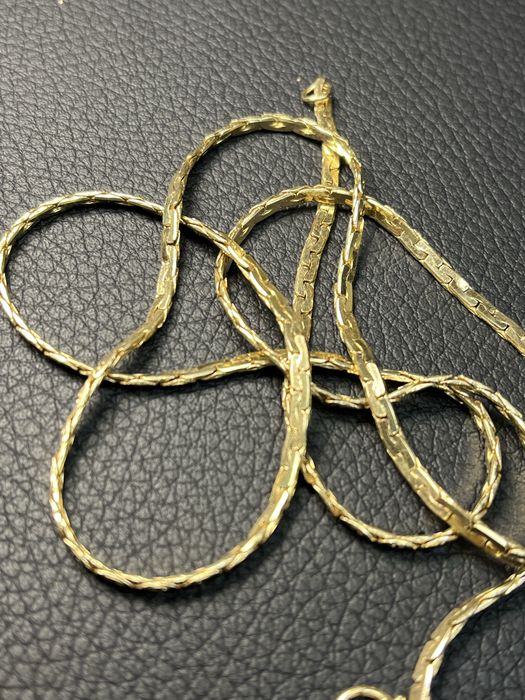 Златен Ланец синджир  златно ланче 14 к 585 gold zlato zlatni lanec
