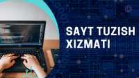 Sayt tuzish | Korporativ - Internet do'kon - Ta'lim platformasi