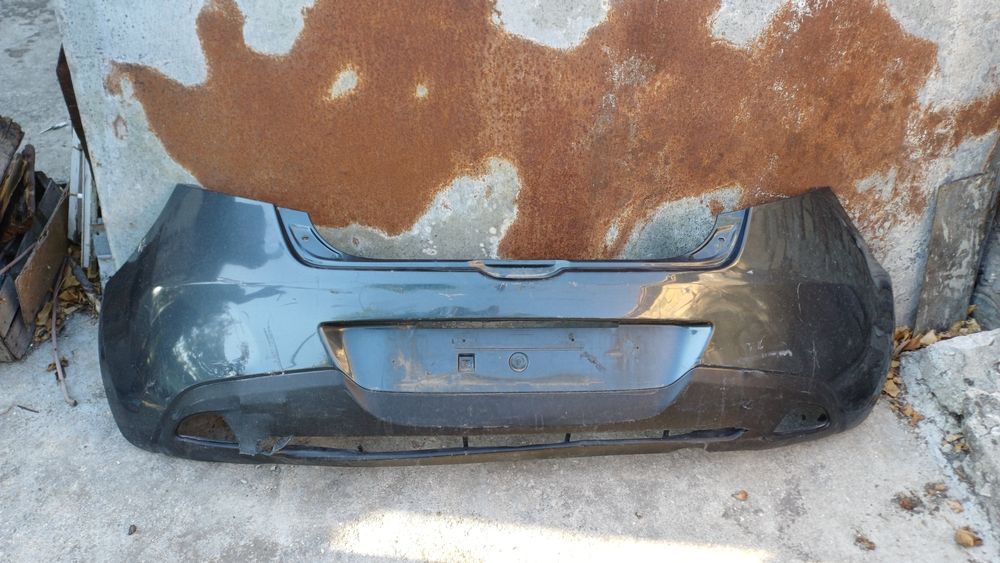 Задна броня Mazda 2 2008, сив металик