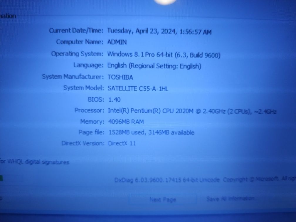 Laptop Toshiba intel a3a gen,muzica,filme,office,diagnoza auto