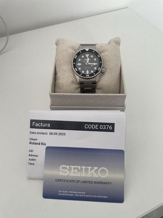 Vând Ceas Seiko SRPK29K1 Nou