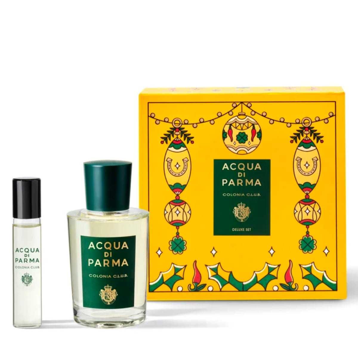 Италиански мъжки одеколон и пърфюм acqua di parma colonia club deluxe