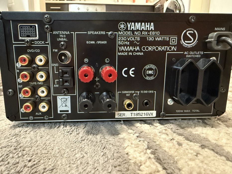 Yamaha RX-E810 мини ресивър