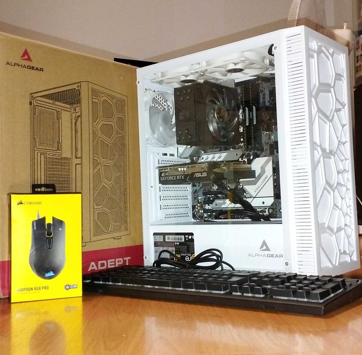 PC Gaming Core I7, 32GB DDR4, 1,5 TB, RTX3060 12GB, periferice Corsair