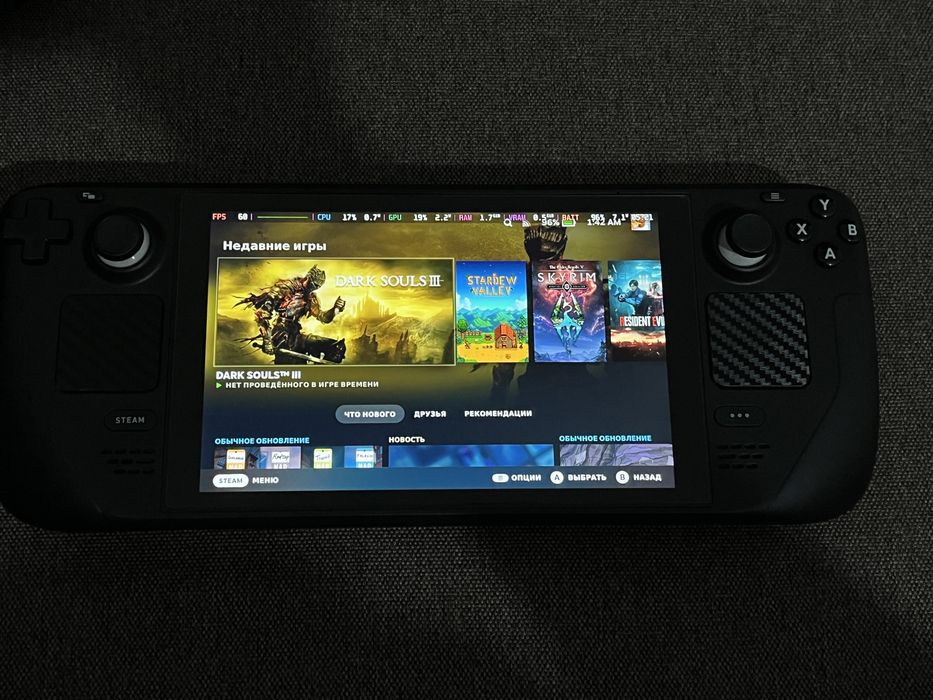 Steam deck  lcd 256
