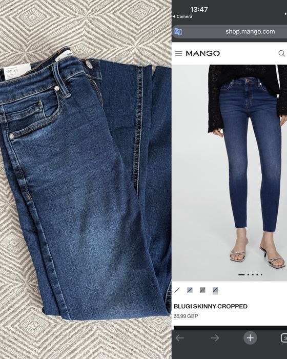 Blugi Mango, Hm marimea 38