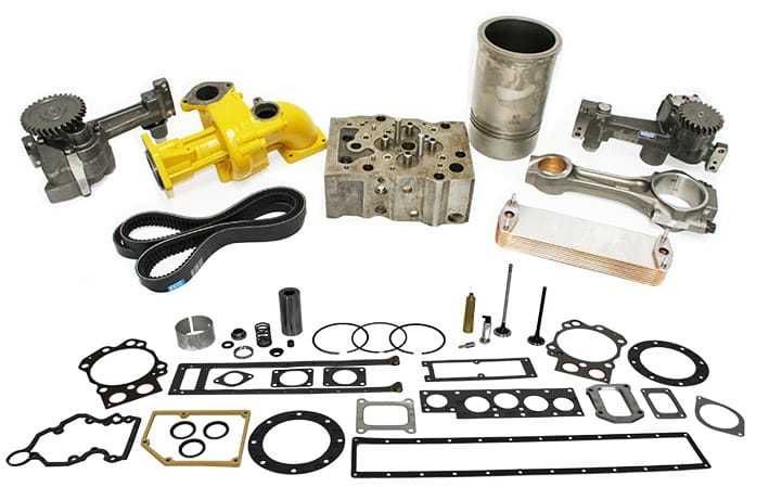 Piese de motor pt utilaje de constructii