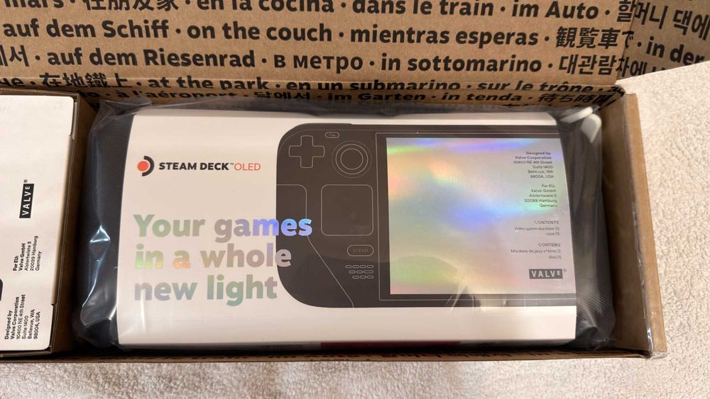 чисто нов Steam Deck Oled 1Tb, 1000Gb, Steamdeck, Steamdek