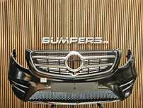Mercedes V class 2016/2024 W447 AMG CHROME line bară față grilă BF3543