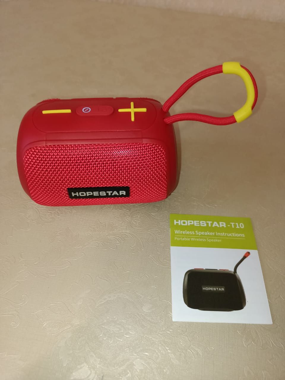 Bluetooth колонка HOPESTAR T10 TWS 1+1 (красный)