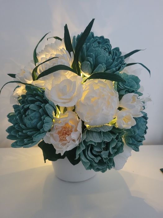 Buchete flori hartie creponata floristica/ aranjamente